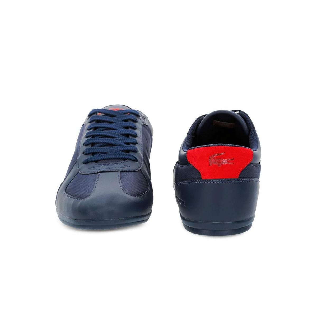 tenis lacoste masculino vermelho