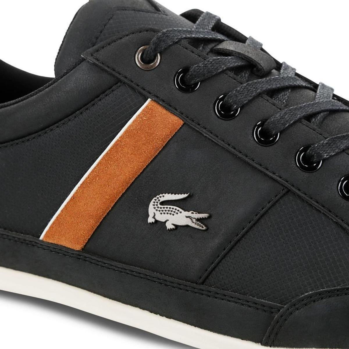 sapatênis lacoste chaymon marrom