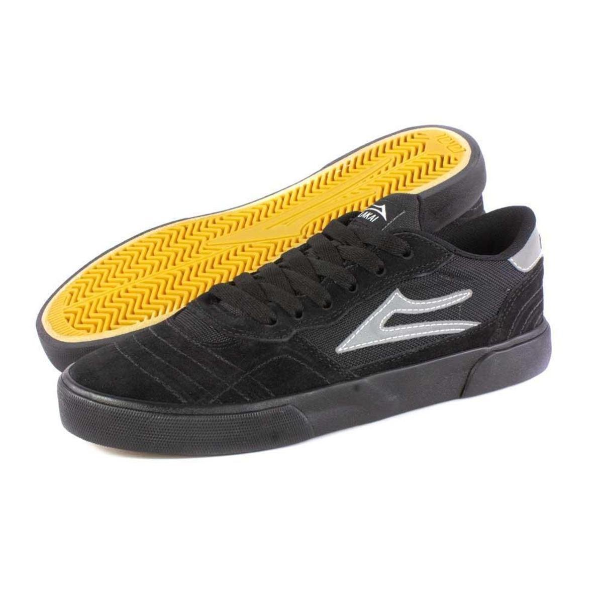TENIS LAKAI CAMBRIDGE PRETO/REFLETIVO LK01346 Zattini