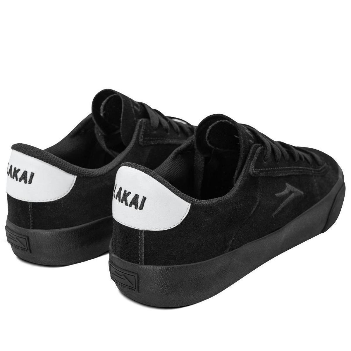 Tênis Lakai New Port All Black Suede | Zattini
