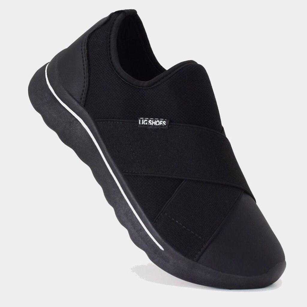 Tênis Lig Shoes Conforto Premium Fácil de Calçar Leve Antiderrapante Unissex