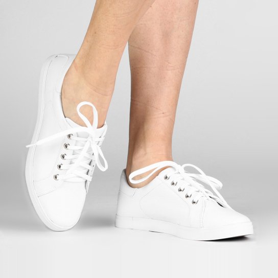 Tênis Lilly's Closet Cadarço - Branco