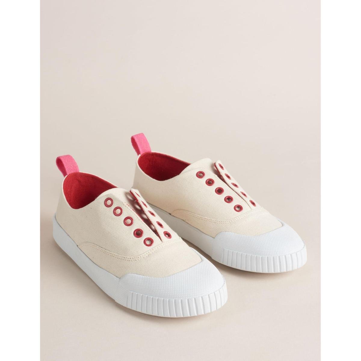 Tênis Liso Sem Cadarço - Off White 36 Via Mia - Off White | Zattini