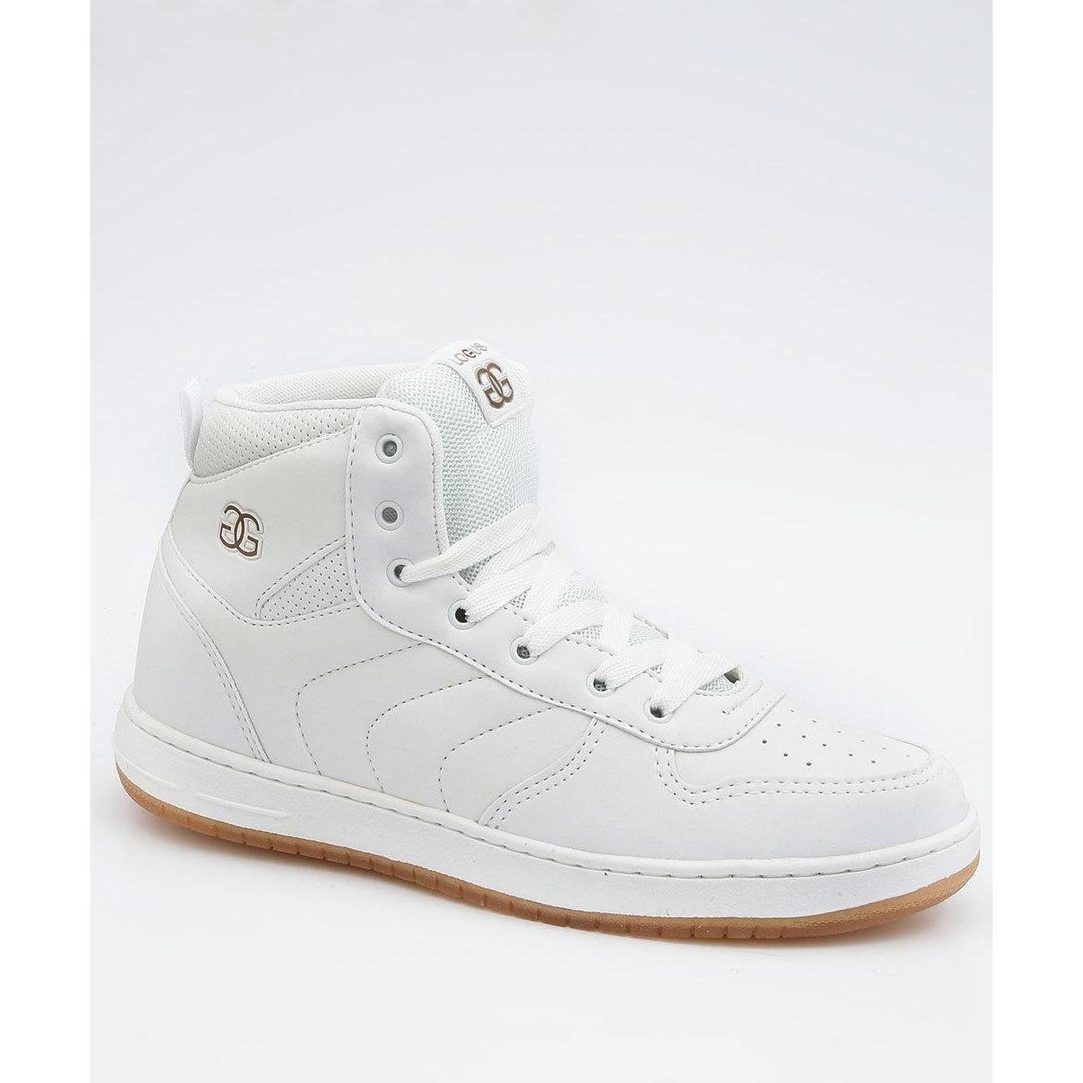 Tênis Logus Cano Alto Logus Masculino - Branco | Zattini