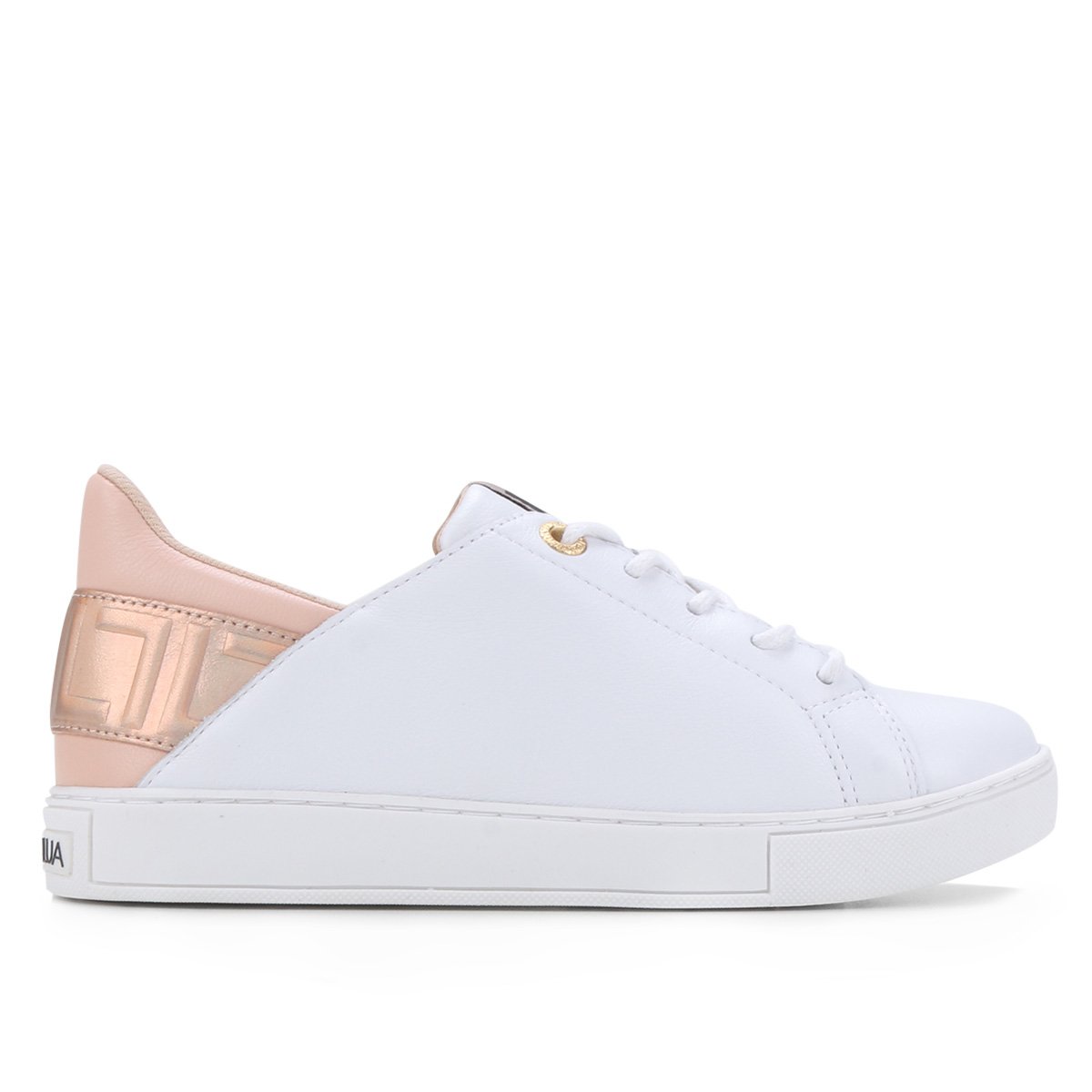 Compre Slip On Luz da Lua em Couro Macrame Branco Luz Da Lua Online