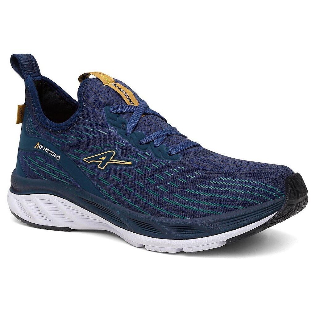 Tênis Masculino Advanced Sport Run Academia Caminhada Confortável Leve Palmilha Anatômica Solado Top