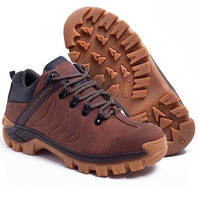Tenis Masculino Adventure Couro Premium Resistente Conforto Dia a Dia San Diego