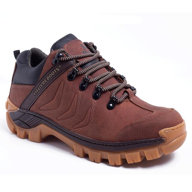 Tenis Masculino Adventure Couro Premium Resistente Conforto Dia a Dia San Diego