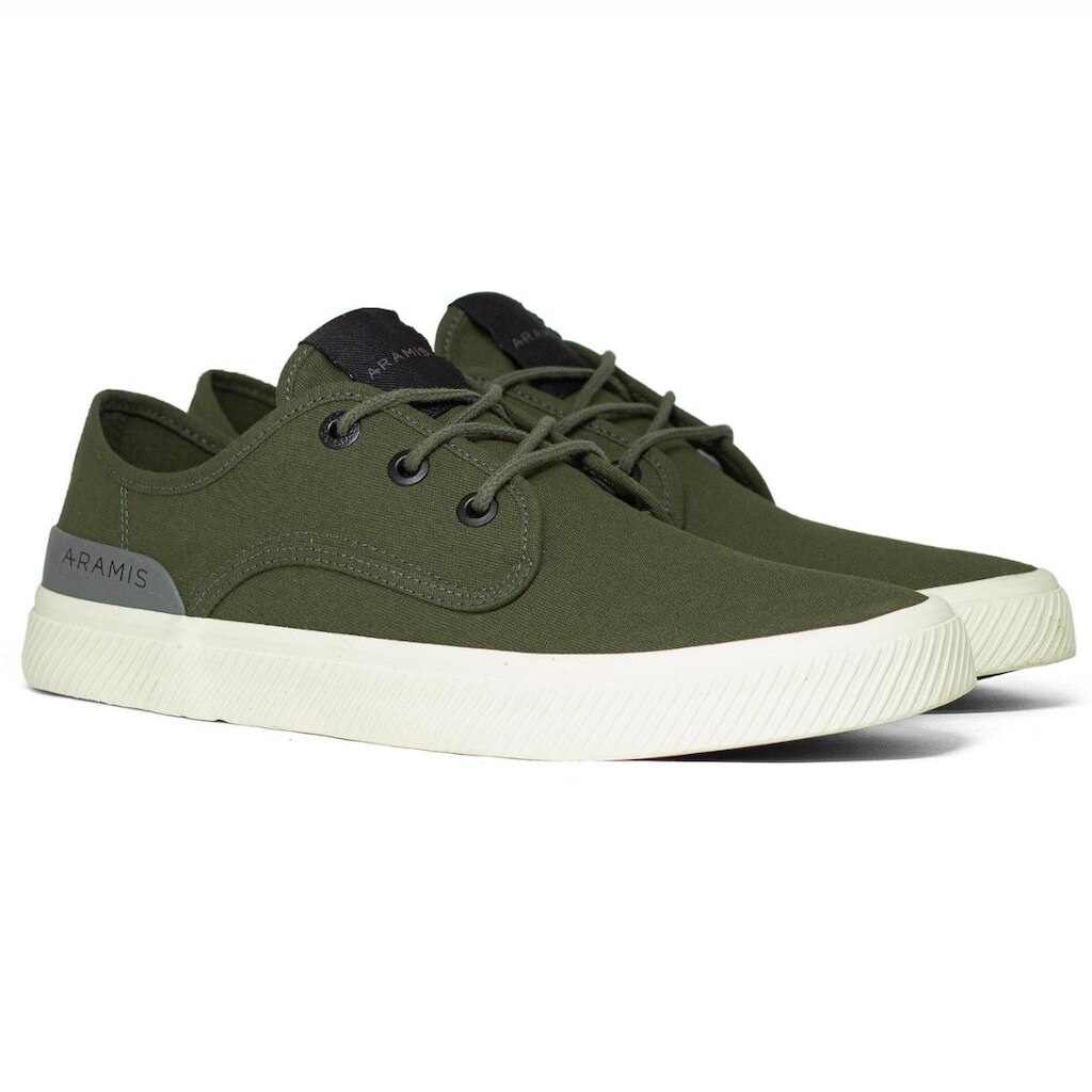 Tênis Masculino Aramis Casual Daily Dock Canvas Conforto Costurado Tecido Flexível AM049