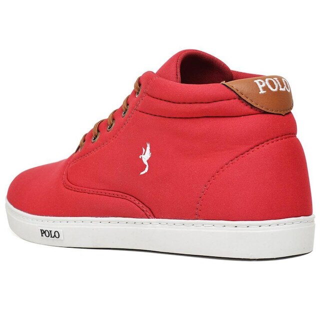 Tênis Masculino Casual Cano Alto + Boné + Relógio Kit 3