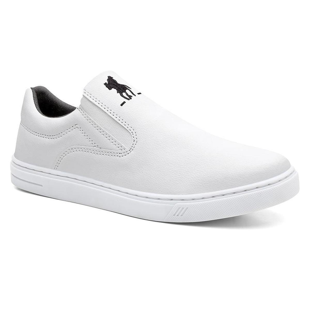 Tênis Masculino Casual Esporte Fino Estilo Social Para Casamento Padrinho Noivo Branco ou Menor preço em Tênis Masculino Casual Esporte Fino Estilo Social Para Casamento Padrinho Noivo Branco ou