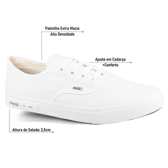 Tênis Masculino Coca-Cola Shoes Kick Travel