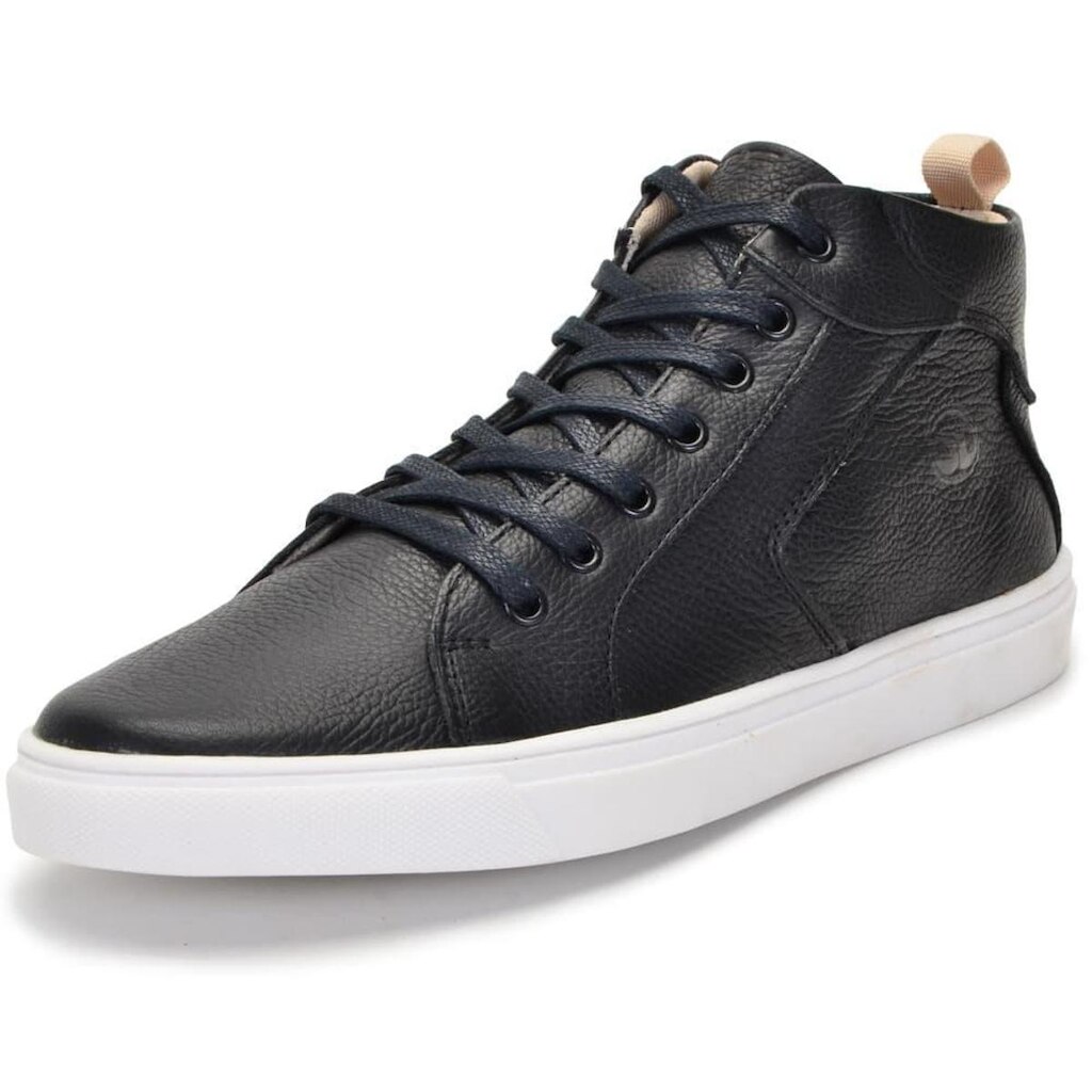 Tênis Masculino Couro Cano Alto Francashoes NS City Masculino