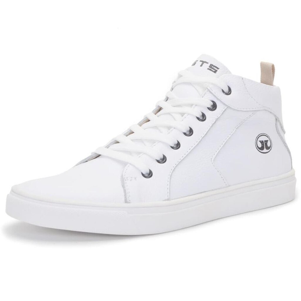 Tênis Masculino Couro Cano Alto Francashoes NS City Masculino