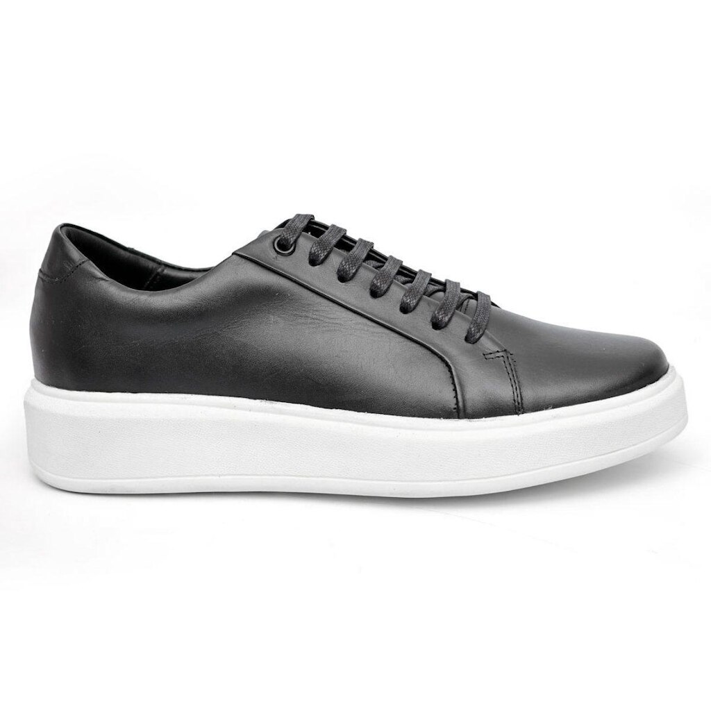 Tênis Masculino Couro Confort Sneaker Casual Premium