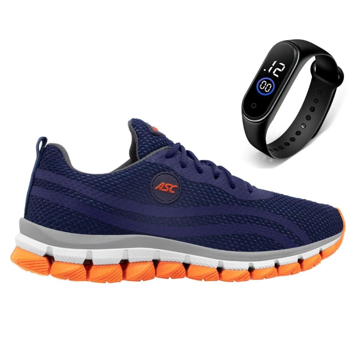 Tenis Masculino Dahazzi Esporte Para Caminhada Academia Corrida Conforto + Relógio Menor preço em Tenis Masculino Dahazzi Esporte Para Caminhada Academia Corrida Conforto + Relógio