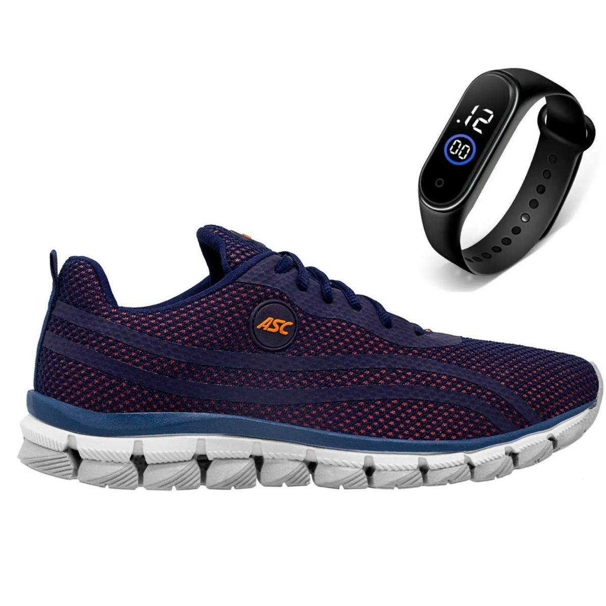 Tenis Masculino Dahazzi Esporte Para Caminhada Academia Corrida Conforto + Relógio Menor preço em Tenis Masculino Dahazzi Esporte Para Caminhada Academia Corrida Conforto + Relógio