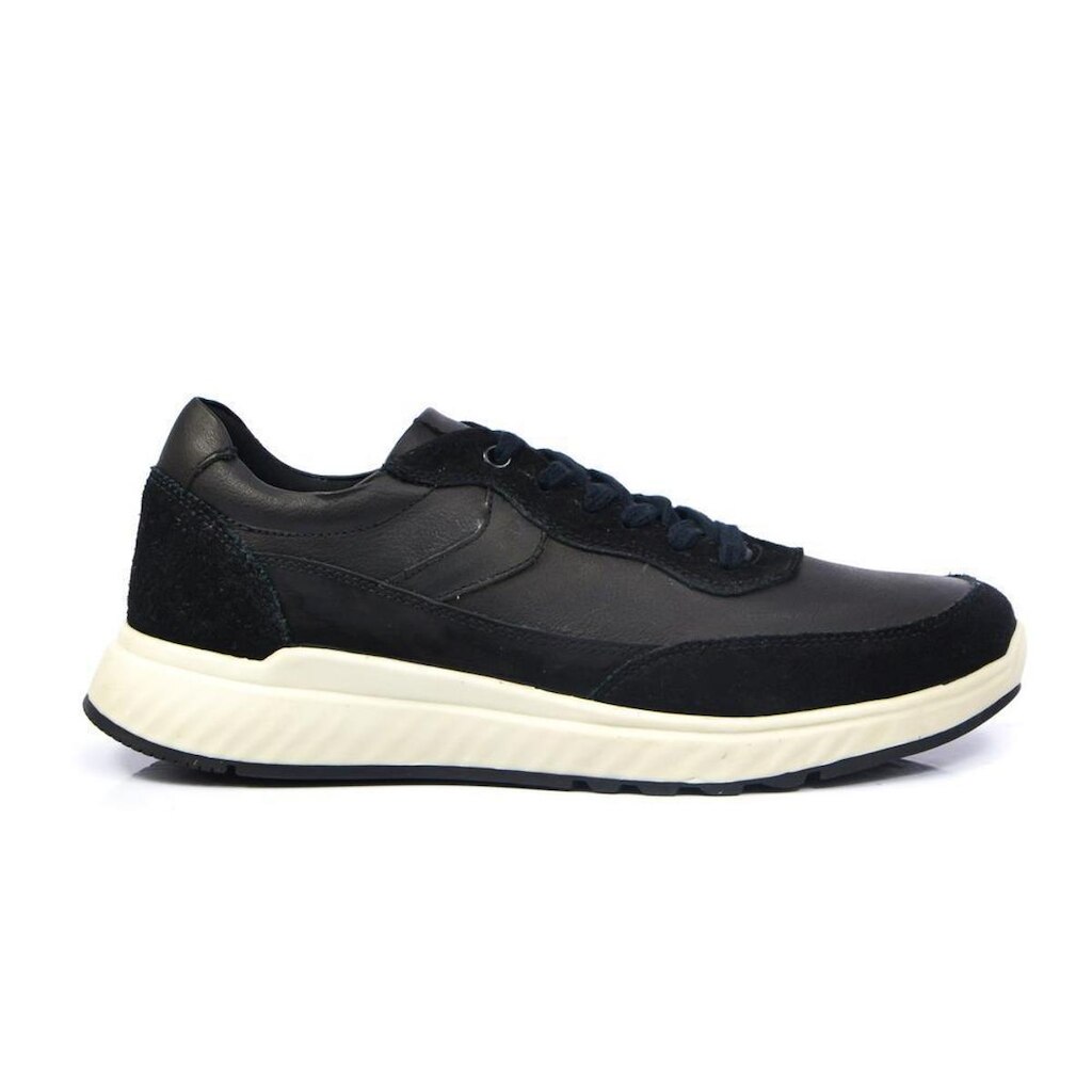 Tênis Masculino Ferrara Couro Legítimo Jogging Casual