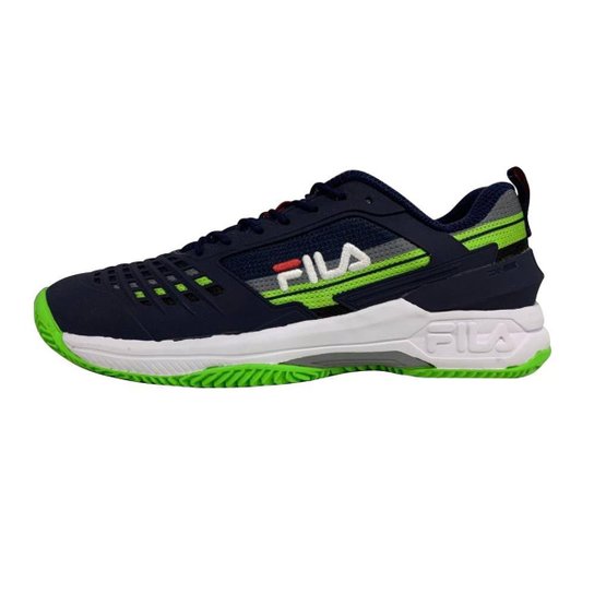 Tenis Masculino Fila Axilus Ace Clay Azul Marinho Zattini