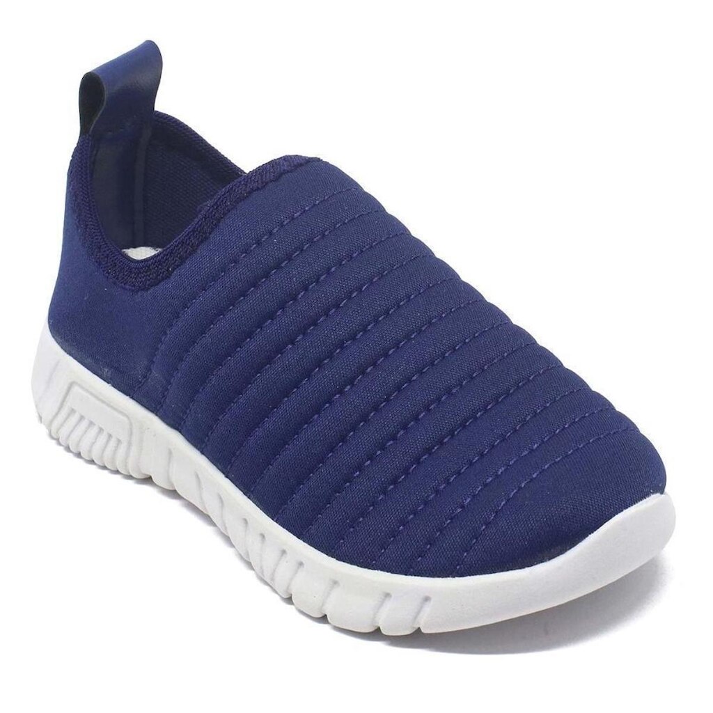 Tênis Masculino Infantil Slip On Confortável Macio Moda