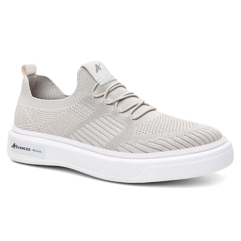 Tênis Masculino Knit Casual Tecido Respirável Calce Fácil Confortável Leve Macio Sola Antiderrapante