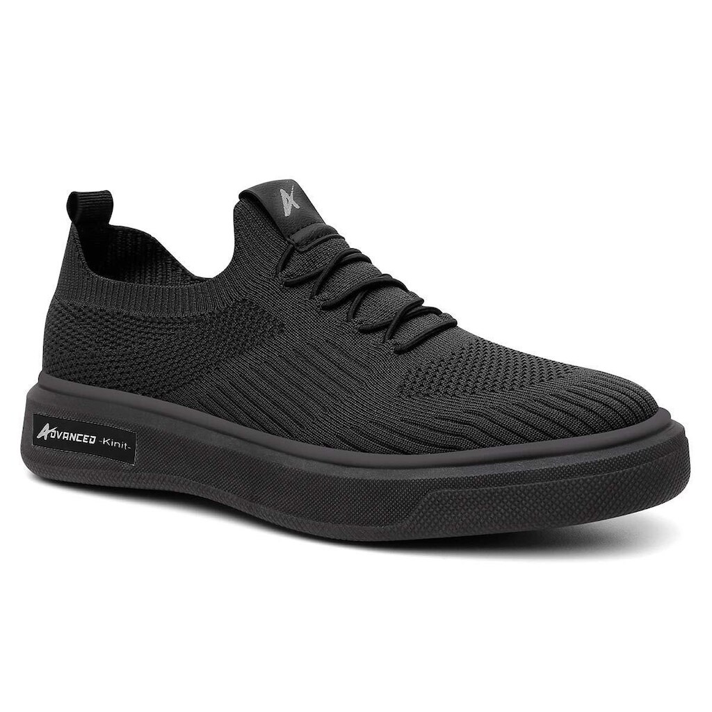 Tênis Masculino Knit Casual Tecido Respirável Calce Fácil Confortável Leve Macio Sola Antiderrapante