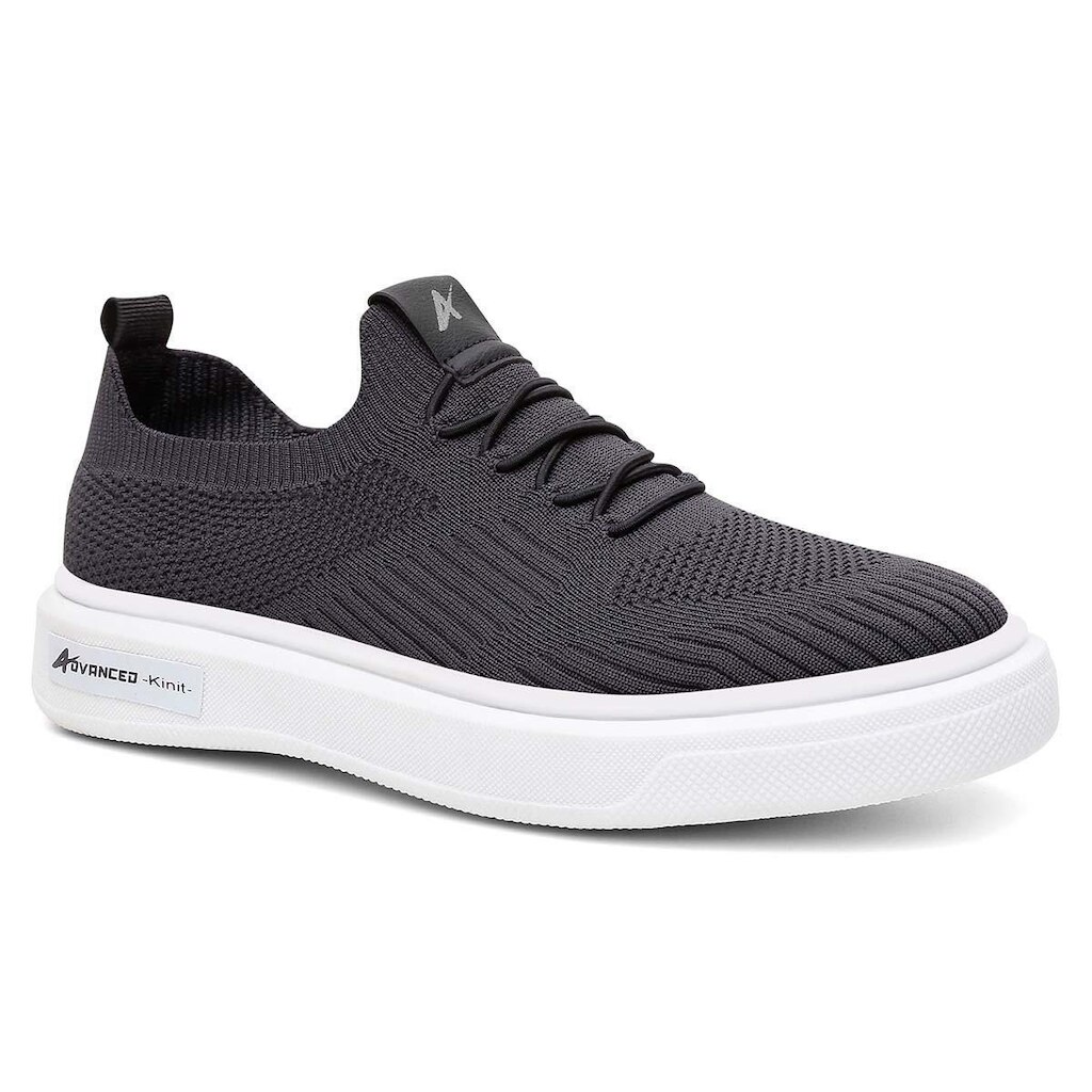Tênis Masculino Knit Casual Tecido Respirável Calce Fácil Confortável Leve Macio Sola Antiderrapante