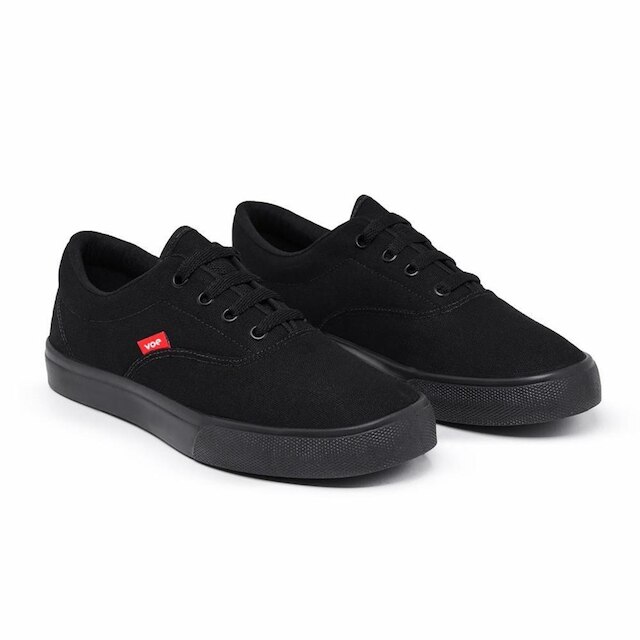 Tênis Masculino Lona Cadarço Moderno Confortável Casual
