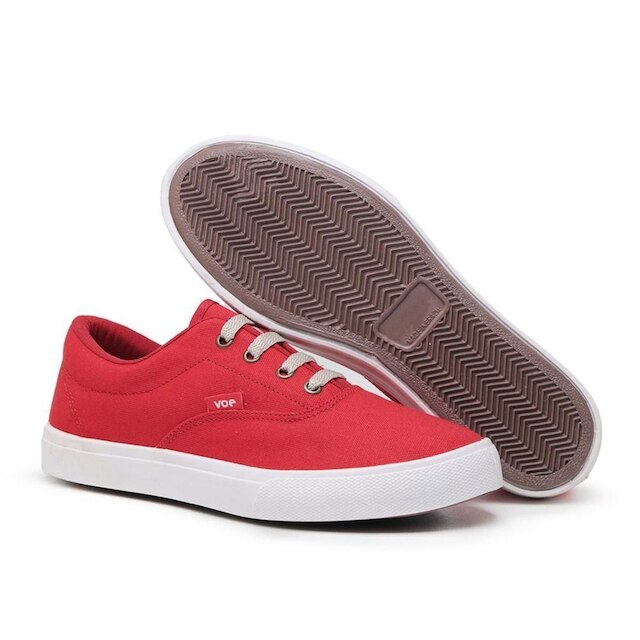 Tênis Masculino Lona Cadarço Moderno Confortável Casual
