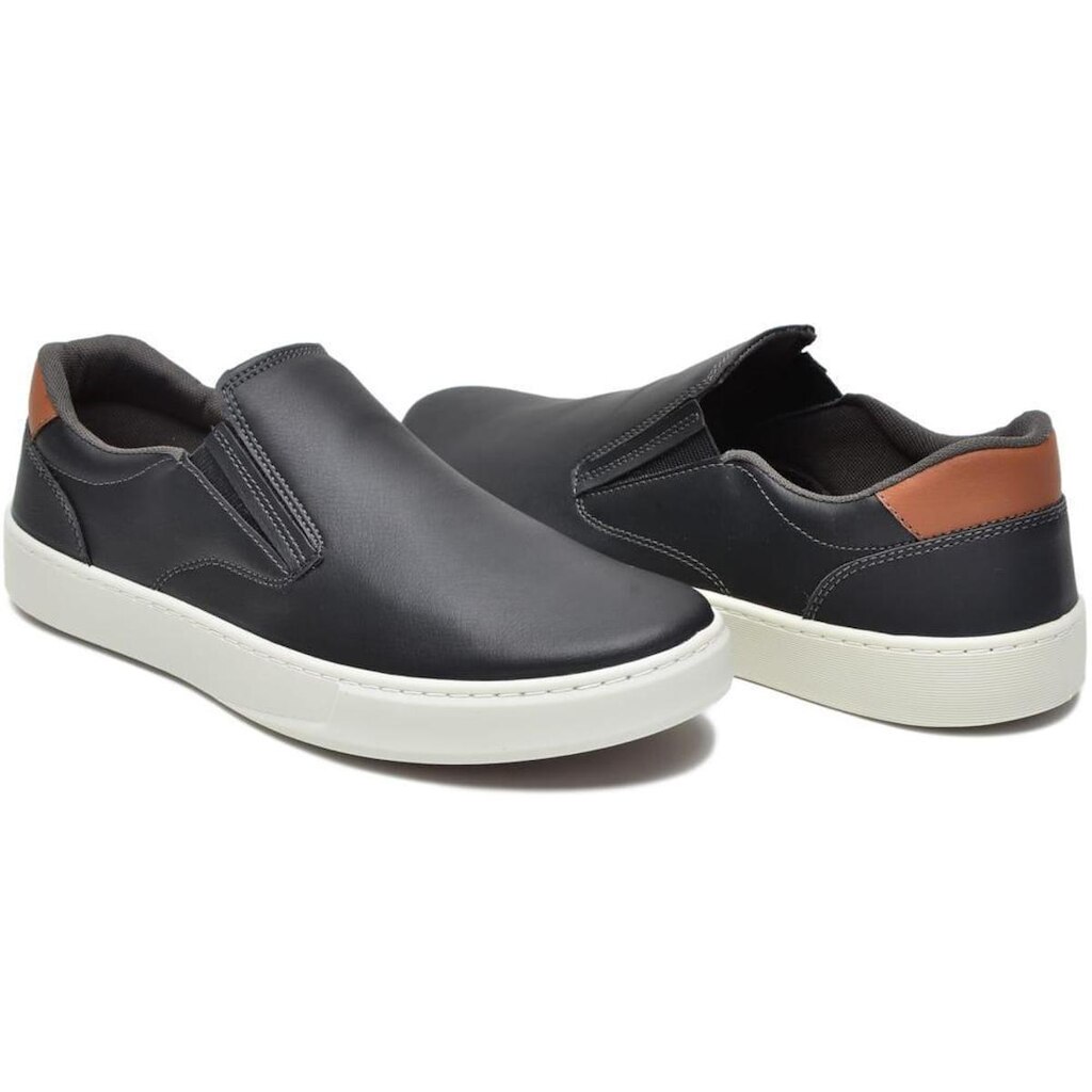 Tênis Masculino Moderno Conforto Estilo Calce-Fácil Versátil