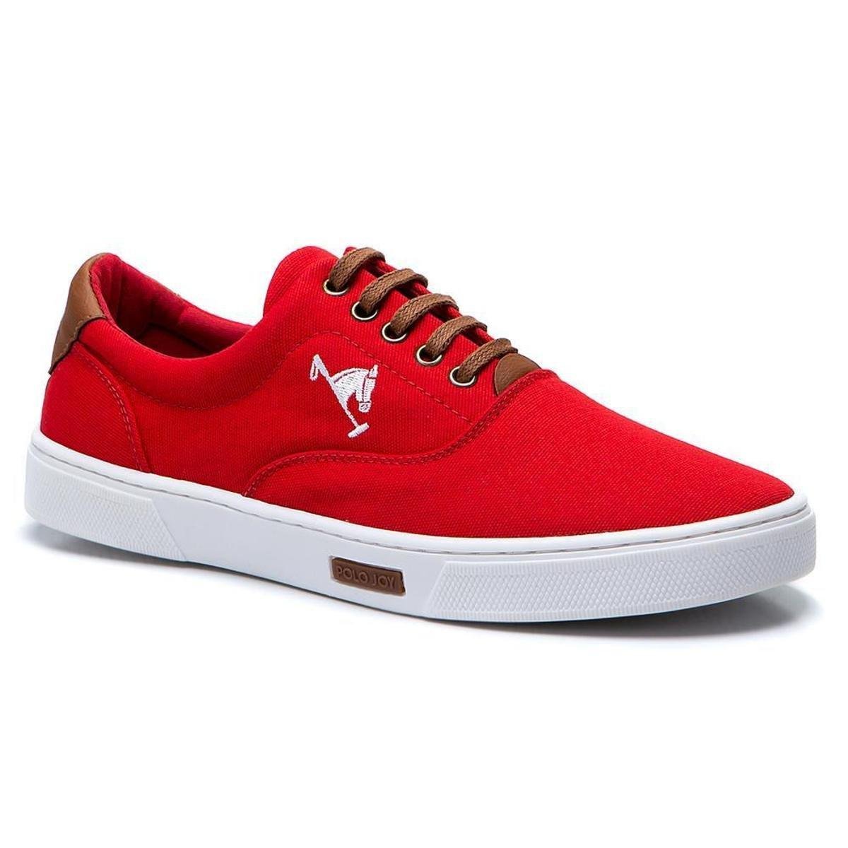 tênis masculino polo joy casual em lona