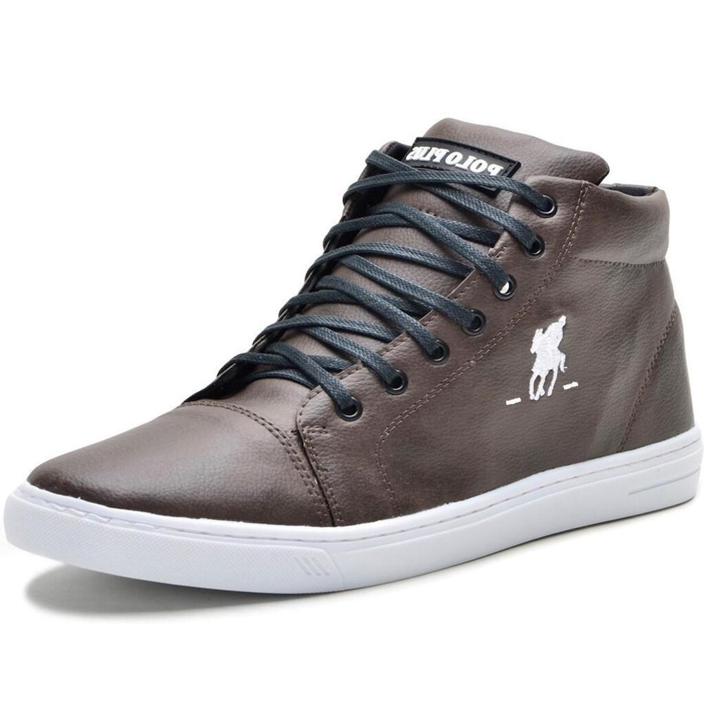 Tênis Masculino Polo Plus Cano Alto