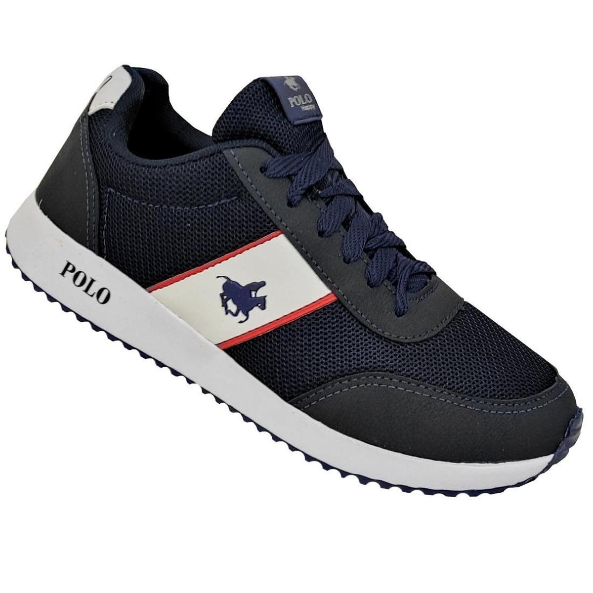 Tenis Masculino Polo Tecido Casual Pl-040 Menor preço em Tenis Masculino Polo Tecido Casual Pl-040