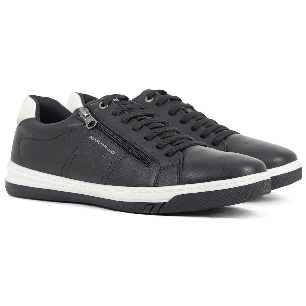 Tênis Masculino Rafarillo Casual Com Cadarço Elástico Confortável Calce Fácil 57040
