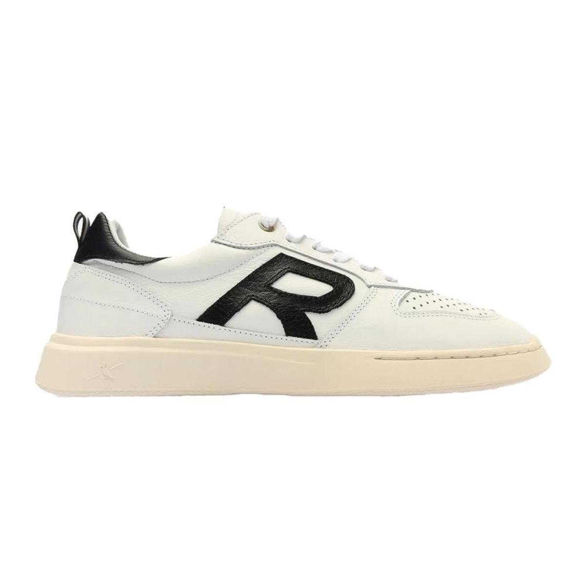 Tenis Masculino Reserva Type R Classic Branco Preto Menor preço em Tenis Masculino Reserva Type R Classic Branco Preto