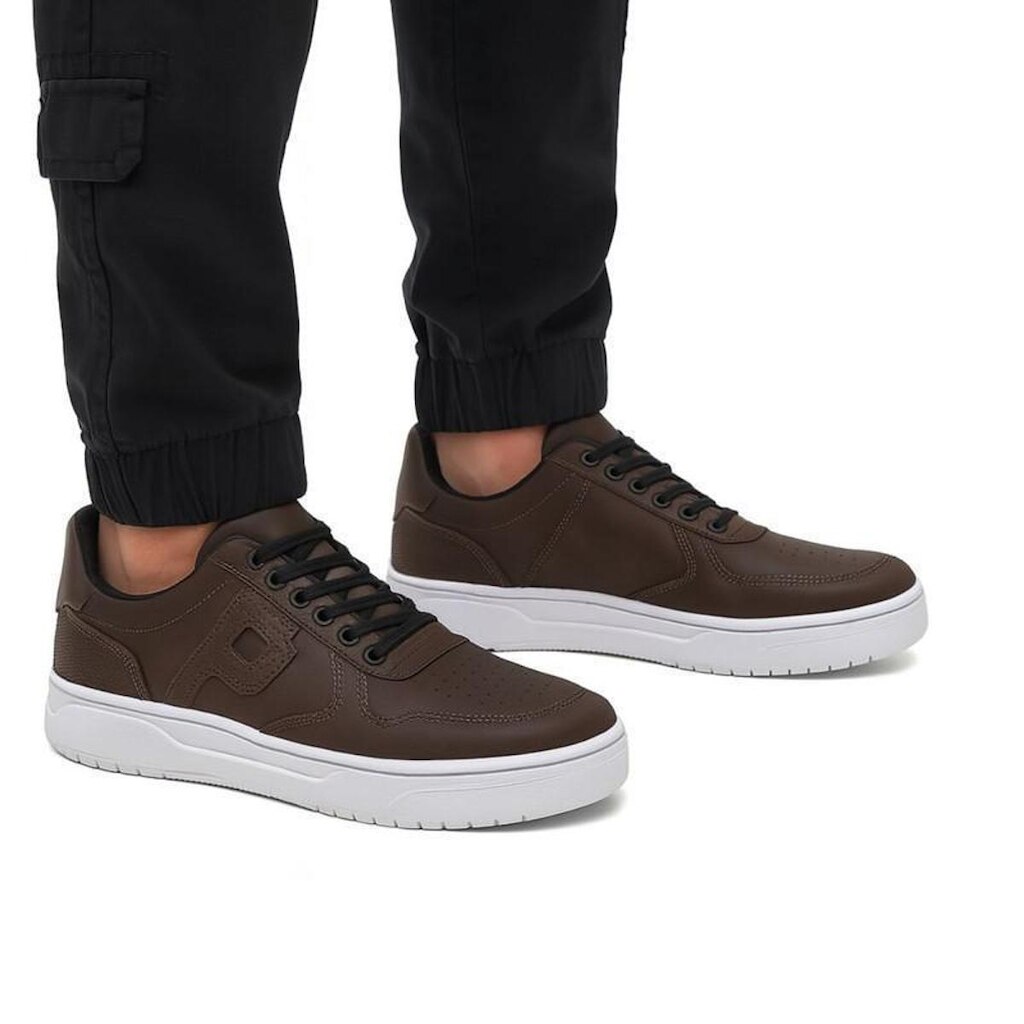 Tênis Masculino Retrô Casual Polo Plus Skate Retrô Streetwear 04