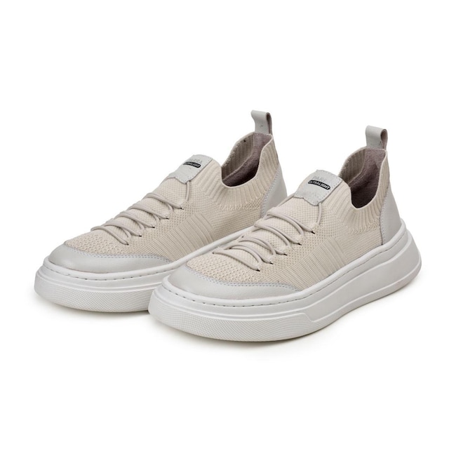 Tenis Masculino Sapatenis Meia Knit Calce Facil Casual Confortável Super Leve Moderno Parra Boots