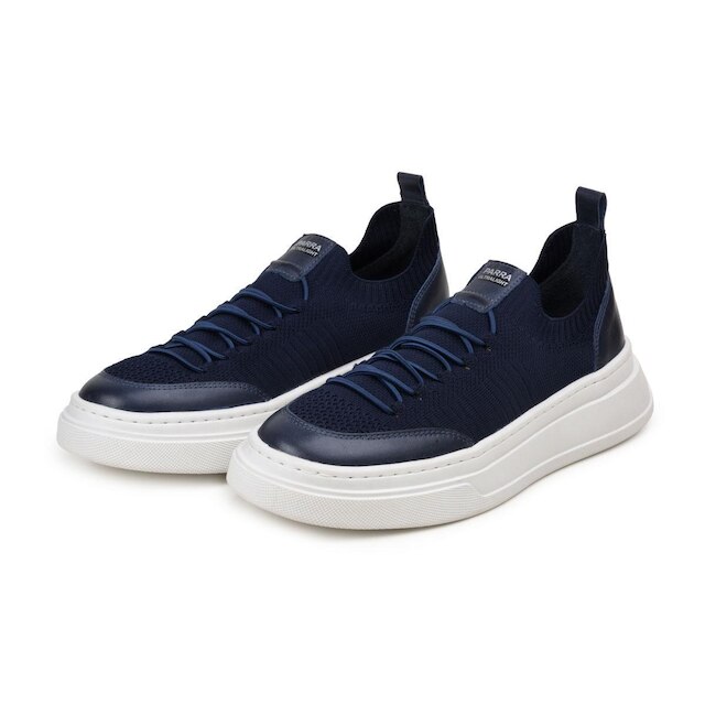 Tenis Masculino Sapatenis Meia Knit Calce Facil Casual Confortável Super Leve Moderno Parra Boots