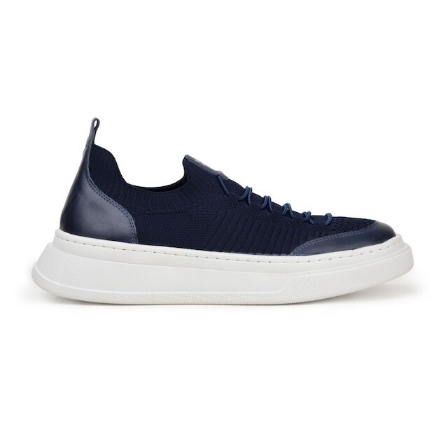 Tenis Masculino Sapatenis Meia Knit Calce Facil Casual Confortável Super Leve Moderno Parra Boots