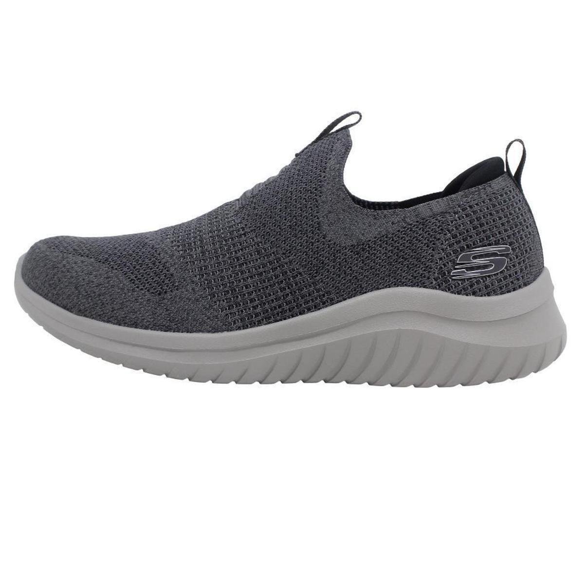 TÊNIS MASCULINO SKECHERS ULTRA FLEX 2.0 MIRKON - Chumbo Menor preço em TÊNIS MASCULINO SKECHERS ULTRA FLEX 2.0 MIRKON - Chumbo