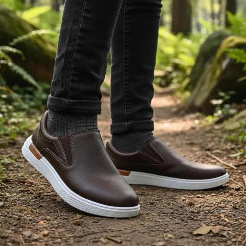 Tênis Masculino Slip On BR Sports Casual Confortável 2270