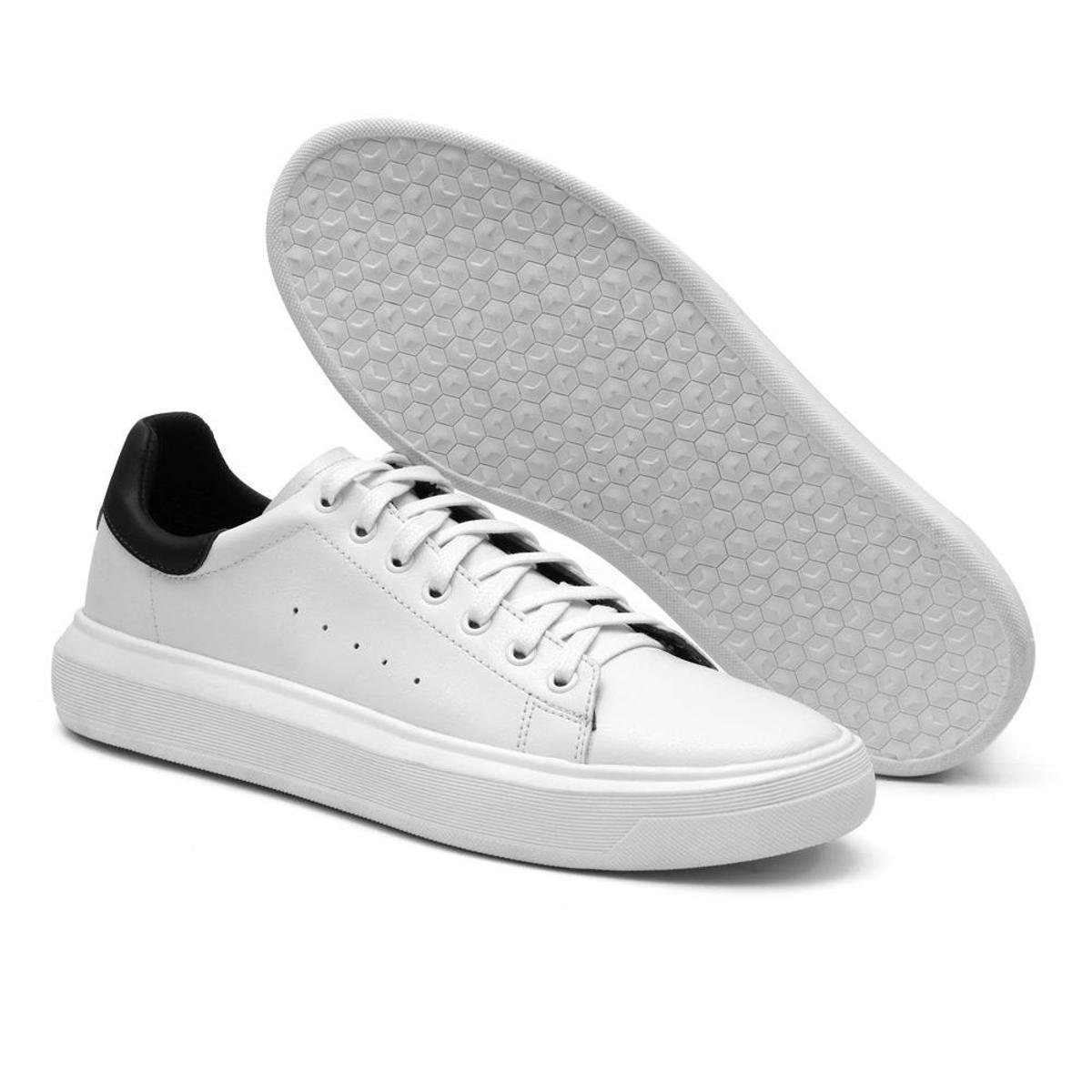 Tenis Masculino Solado Borracha Alta 3cm Anti Derrapante Ajuste Elástico Facil Calce Moderno Menor preço em Tenis Masculino Solado Borracha Alta 3cm Anti Derrapante Ajuste Elástico Facil Calce Moderno