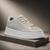 Tênis Masculino Sportstyle Streetwear Street Sneaker Sola Alta Grande Alto Conforto Robusto - Off White
