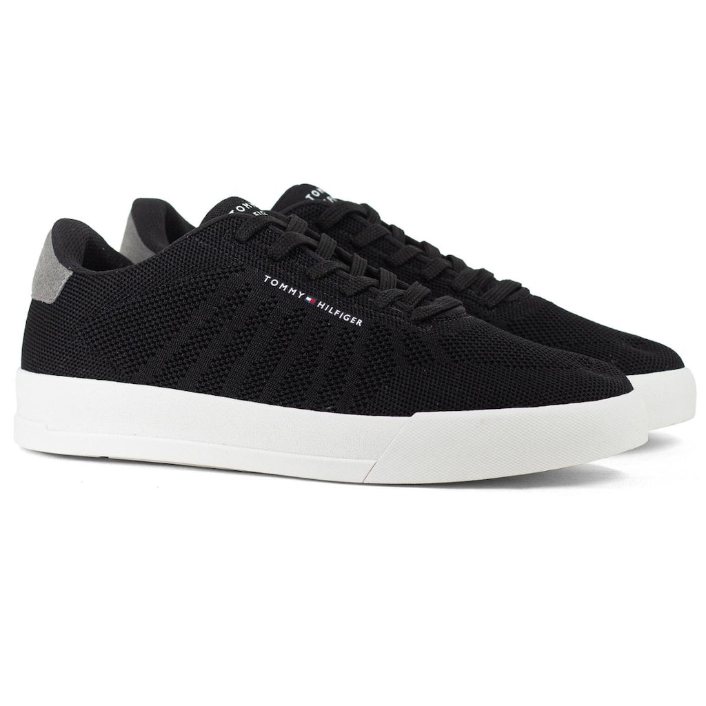 Tênis Masculino Tommy Hilfiger Court Knit Casual Elástico Flexível Original