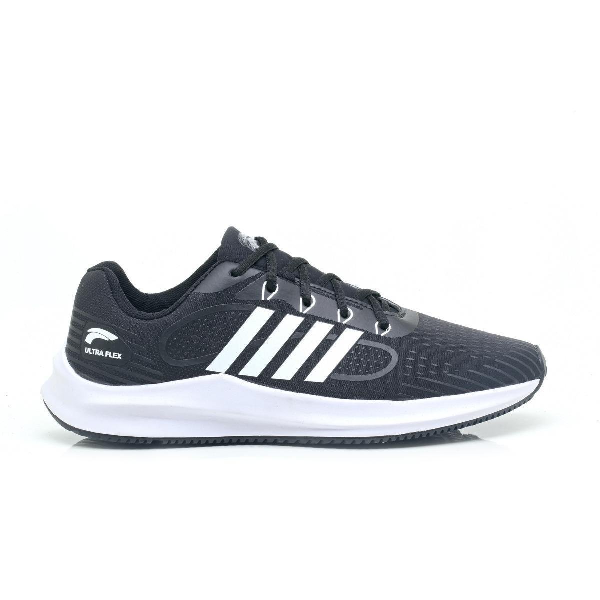 Tenis Masculino Zoom UltraFlex Sport Original - Preto+Branco Menor preço em Tenis Masculino Zoom UltraFlex Sport Original - Preto+Branco