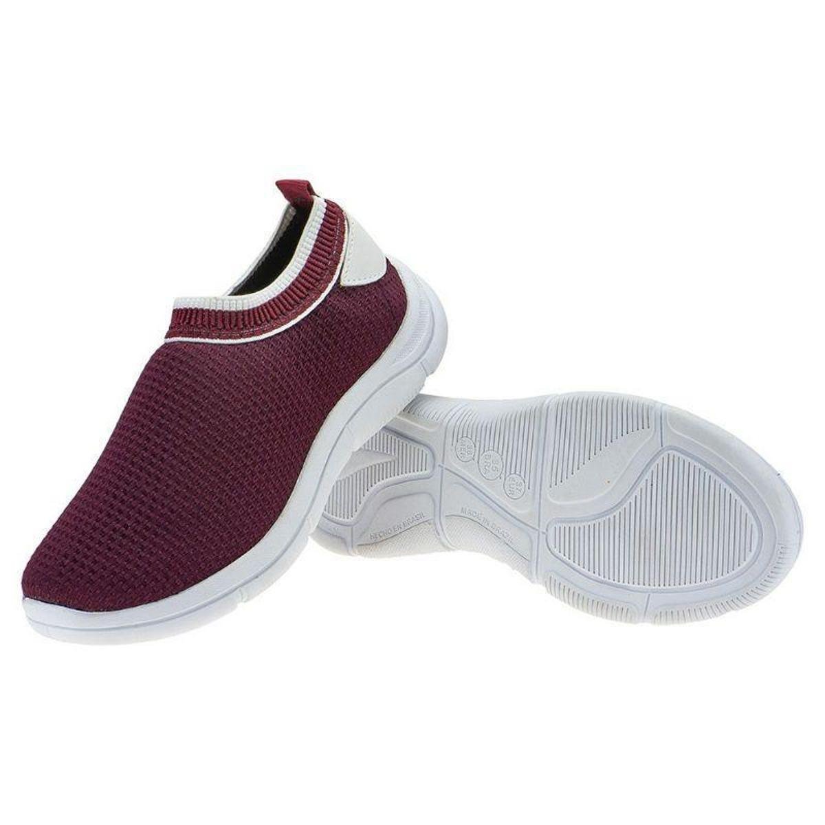 Tênis Meia Feminino Calce Fácil Leve Confortável 34 ao 39 Menor preço em Tênis Meia Feminino Calce Fácil Leve Confortável 34 ao 39