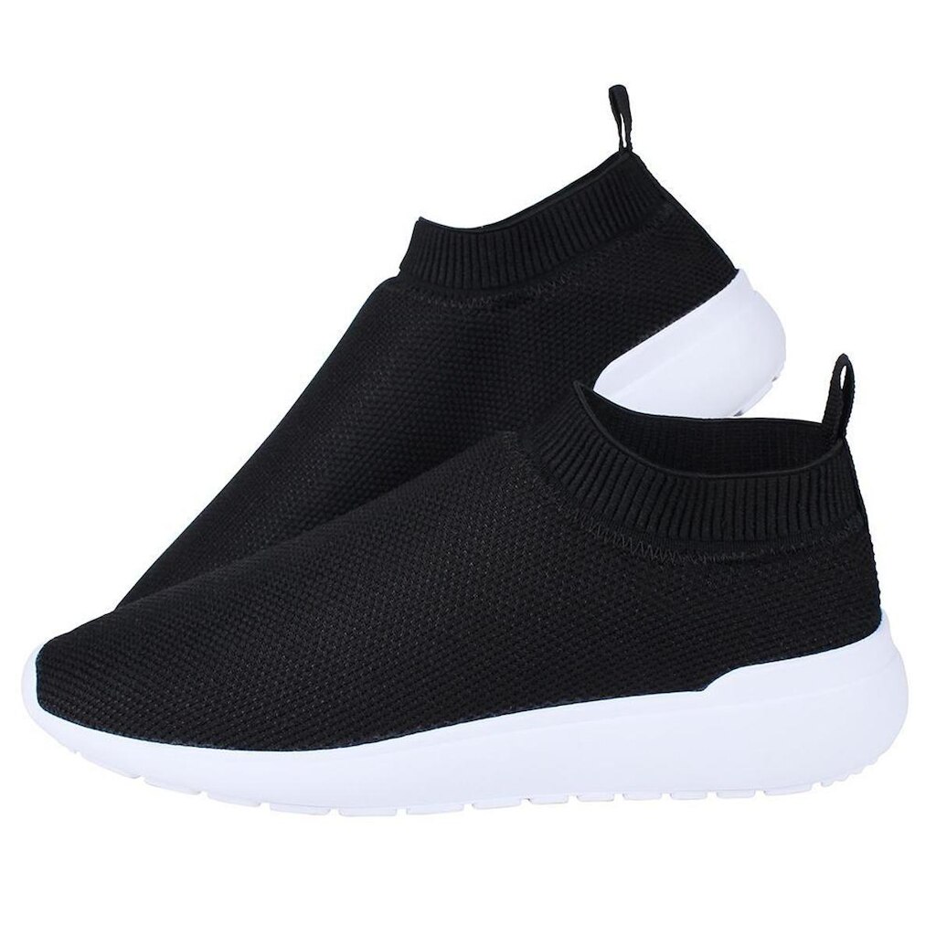Tenis Meia Feminino Calce Facil Respiravel Espumado Caminhada Conforto e Leve