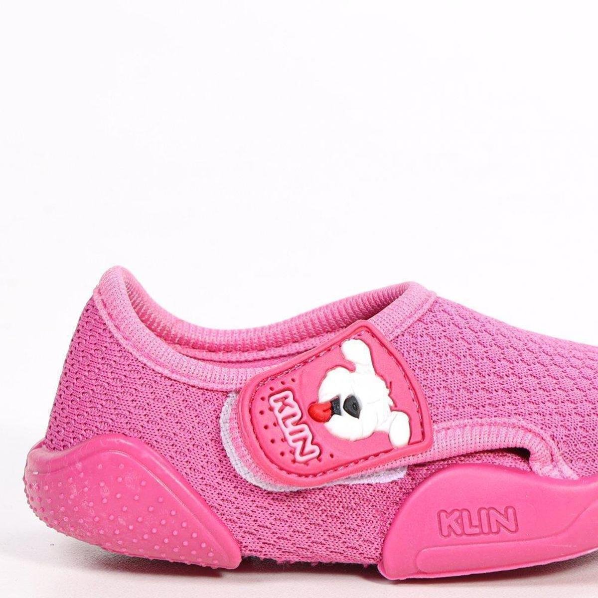 Tênis Meia Infantil Feminina Anatômico Klin - Rosa | Zattini