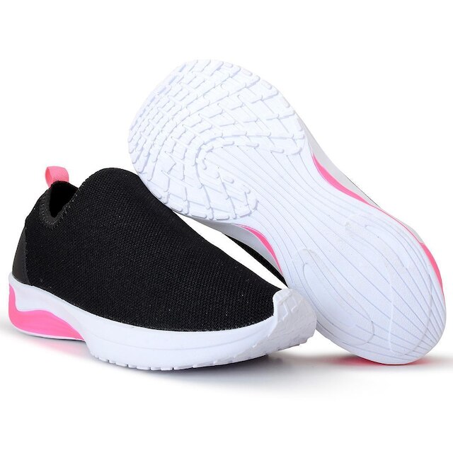 Tênis Meia Leve e Macio Slip On Feminino Calce Facil Confortavel