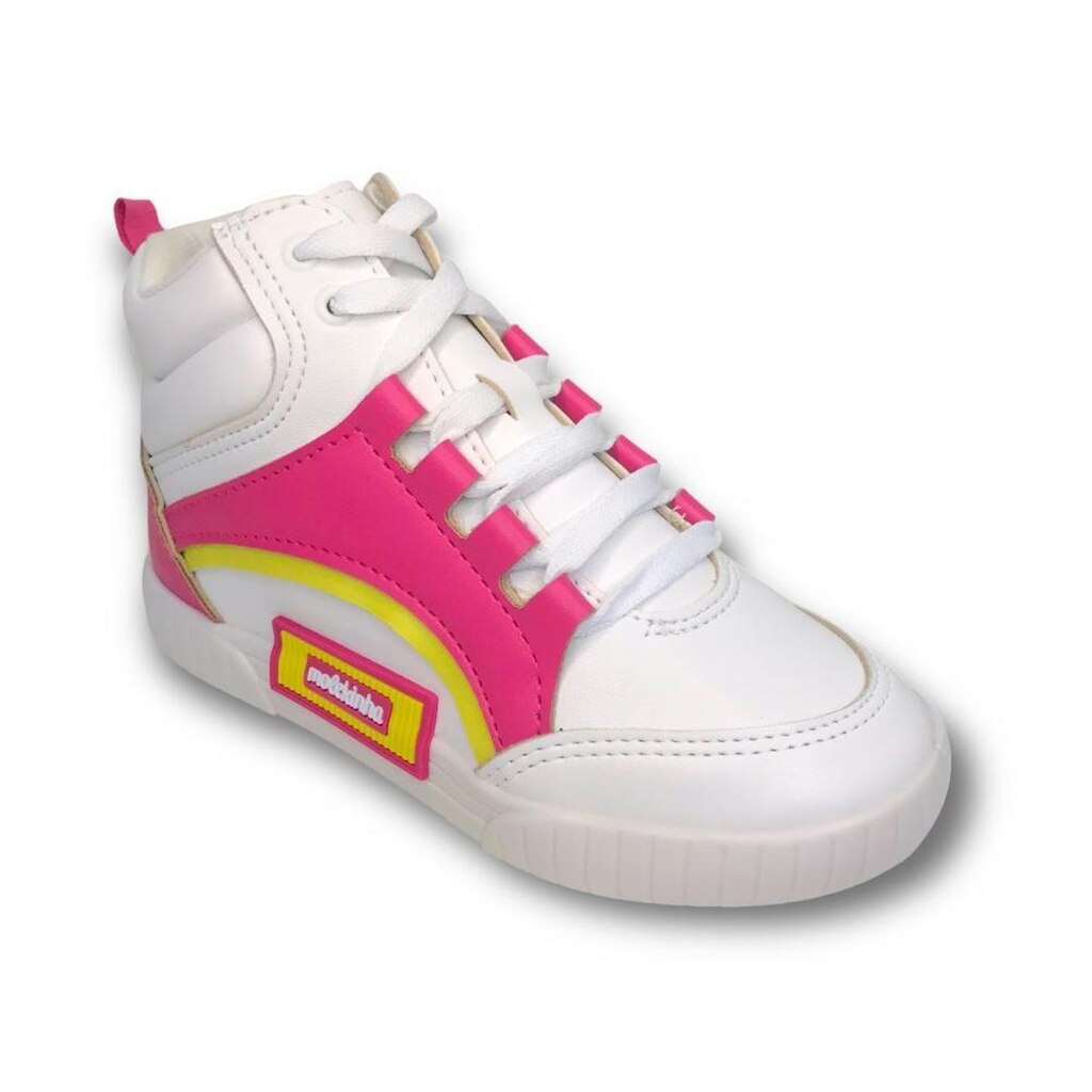 Tênis Menina Molekinha Napa /Rosa/Amarelo 2544.217